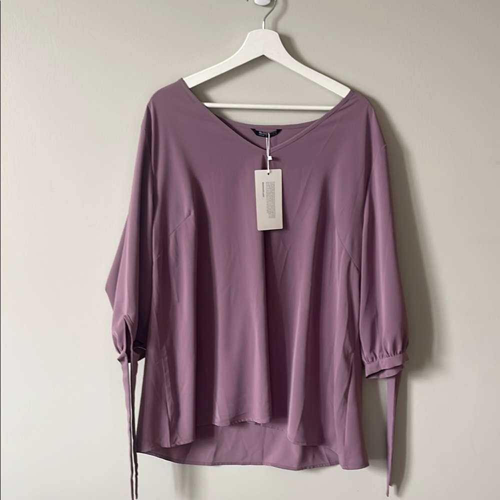 Elegant Mauve Women's Top
